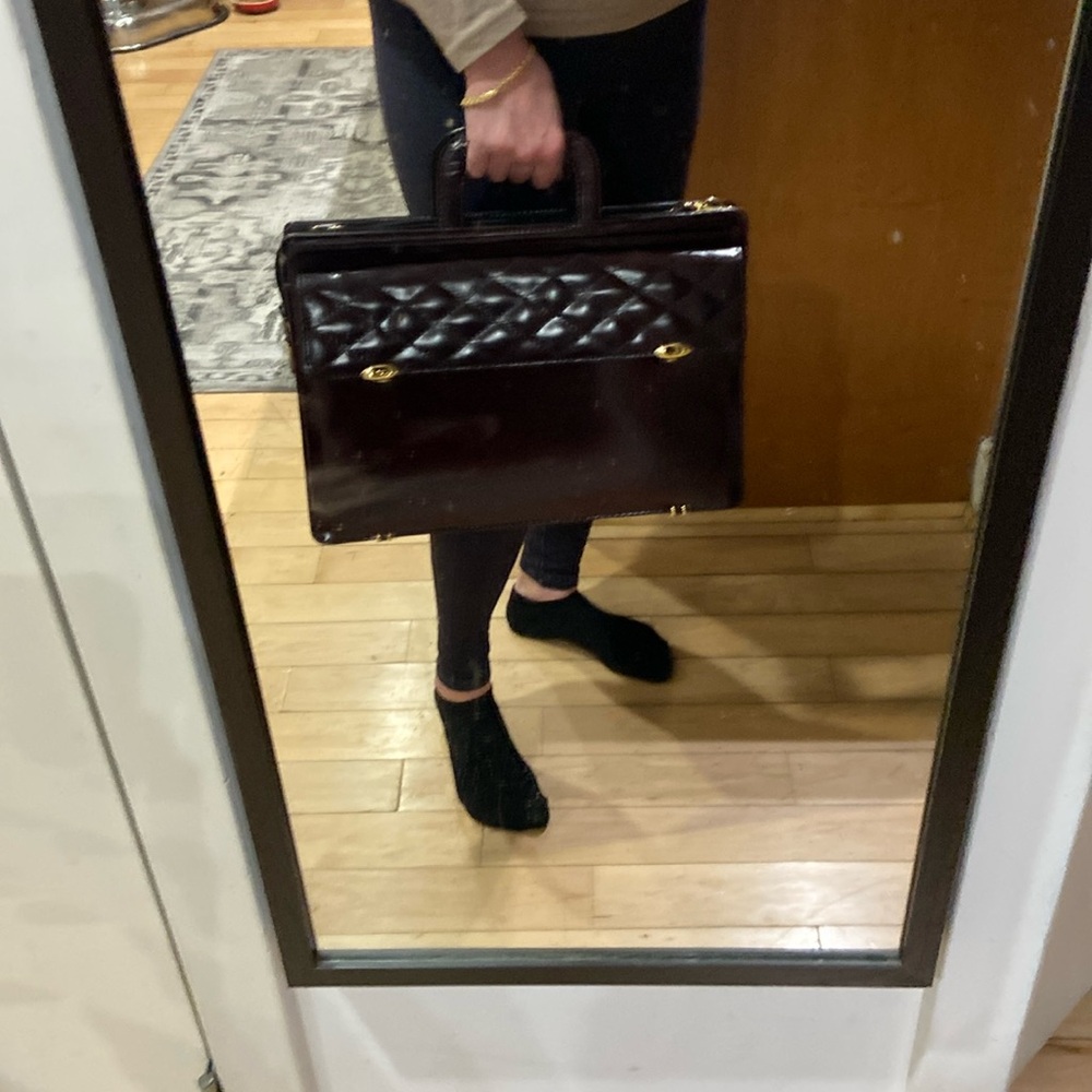 🇺🇸 Vintage Leather Briefcase- 1990’s - Picture 15 of 16